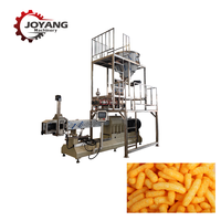 Machine à snacks automatique pour la production continue de boules de fromage, anneaux, bâtonnets et granulés soufflés