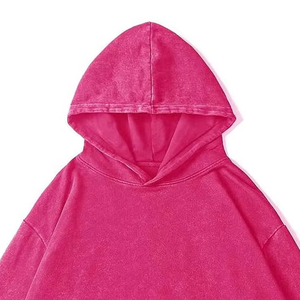 Top más vendido sudaderas con capucha de invierno nuevo diseño estilo lavado ácido Sudadera con capucha de mujer de alta calidad bajo MOQ al por mayor hecho en Pakistán - Product Image 2