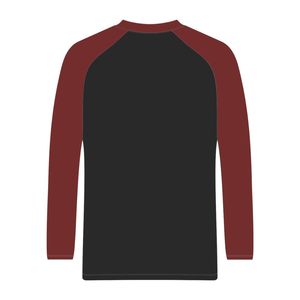 T-Shirt Raglan a Maniche Lunghe in Cotone con Logo DST per Sorority Greca Delta Divine Nine, Moda HBCU - Product Image 3