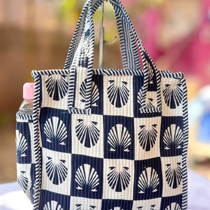 Sac fourre-tout d'été matelassé en coton à carreaux, épaissi, pour femme, avec bandoulière unique, personnalisable, vente en gros 2025 - Product Image 1