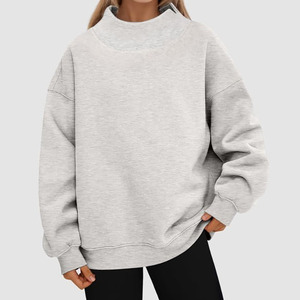 Custom Mens Oversized Sleeveless Crew <b>Neck</b> Sweatshirt 100% Cotton Streetwear Knitted Top OEM Manufacturer - Product Image 2