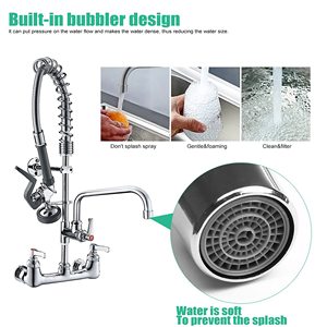 Кухонный смеситель с двумя ручками - Product Image 3