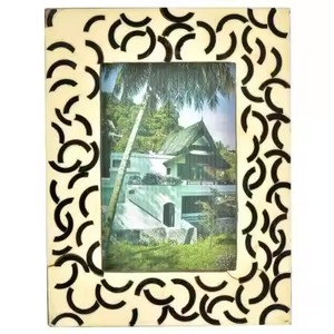Elegant Wall Mounted Bone Inlay Photo <b>Frame</b> Natural Crafts <b>for</b> Home Table Display and Scenery <b>Paintings</b> - Product Image 1