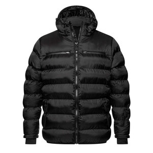 Veste en coton biologique à bulles pour homme, taille oversize, fournisseur - Product Image 2