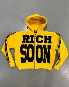 Private Label Sweats à capuche zippés de bonne qualité à bas prix avec le meilleur matériel de vente chaude - Product Image 2