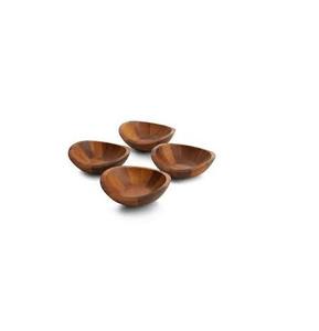 Nouveau design bol en bois Offre Spéciale bol à salade en bois d'acacia gros petit bol en bois d'acacia à bas prix - Product Image 4