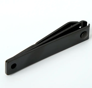 ANAAIF Coupe-ongles portable noir mat de haute qualité, lame incurvée et tranchante pour cuticule d'ongle d'orteil, conception antidérapante des doigts - Product Image 3