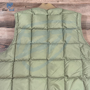 Vente en gros sur mesure Gilet bouffant à fermeture éclair léger et décontracté Gilets d'extérieur d'hiver résistants à l'eau bon marché - Product Image 6