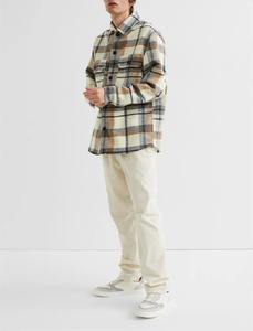 Haute qualité personnalisé Oem hommes 100% coton hiver boutonné à manches longues décontracté flanelle chemise en gros - Product Image 6