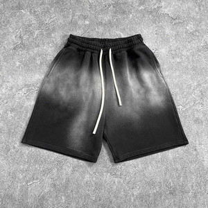 Short lavé à l'acide de haute qualité pour hommes, étiquette personnalisée, motif solide, prix raisonnable - Product Image 5