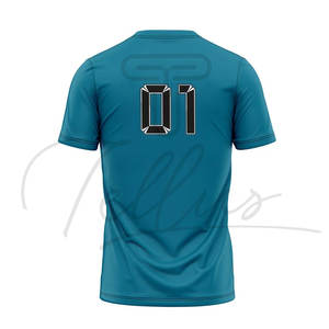 Maillot de football imprimé le plus vendu 100% polyester extensible antibactérien confortable vêtements de sport pour hommes uniforme de club de football - Product Image 4