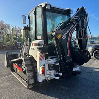 KOSTENLOSER VERSAND HIDROMEK HMK 62T MINI-Raupenbaggerlader EPA CE-zertifiziert Eaton Hydraulikzylinder Kernmotor Pumpe Getriebe Plc.