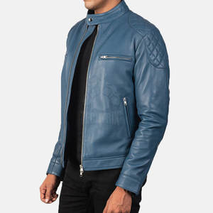 Vente chaude Hommes Vêtements Veste En Cuir Nouvelle Mode Hommes Veste D'hiver Coupe-Vent Respirant Veste En Cuir - Product Image 2