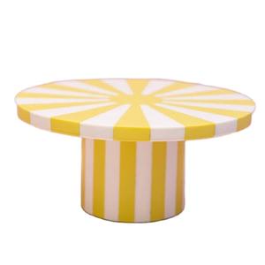 Soporte de resina de lujo para Tartas, diseño redondo hecho a mano ecológico para fiestas de cumpleaños y Bodas de S A And Sons Exports - Product Image 3