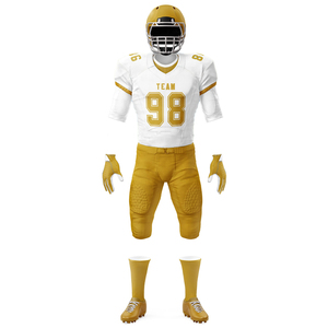 Uniforme de football américain de haute qualité à bas prix fabriqué en 100% polyester maillot de football américain imprimé par sublimation numérique - Product Image 5
