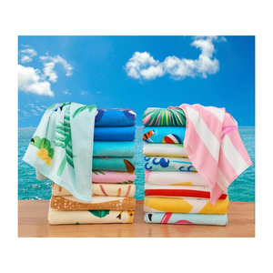 Toalla de Playa para Vacaciones, 36x72 Pulgadas, Textura de Terciopelo de Alta Densidad, para Resort, Crucero, Niños, Picnic, con Envío Exprés para Pedidos al por Mayor - Product Image 3