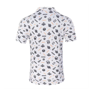 <b>Men</b> Fashion Polo <b>Shirt</b> | Sublimation <b>Floral</b> Print Polo | Street & Golf Wear Athletic Polo <b>Shirt</b> <b>Men</b> - Product Image 2