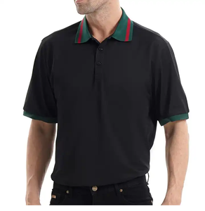 Camiseta de Manga Corta Bordada para Hombre, Talla Grande, Personalizada, 100% Poliéster, Transpirable, para Golf - Product Image 6