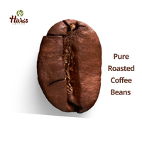 Café haut de gamme vietnamien 100% Arabica, café torréfié léger 0.25kg en vrac pour les entreprises, prêt à l'exportation