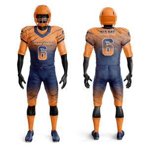 Maillot de football américain pour hommes et femmes, tenue d'équipe, dernier design, manches courtes, personnalisable, respirant - Product Image 1