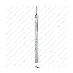 Sialkot Pakistan Made Fabricante Proveedor Mango de bisturí desechable con hoja/Mango de bisturí de acero - Product Image 2