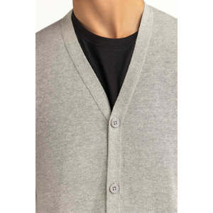 Suéter con Capucha 100% Algodón, Corte Regular, Mangas Largas, Estampado con Diseño de Parches, Suéter de Punto para Primavera/Otoño, Modelo MN-SWT-WS25-517 - Product Image 4