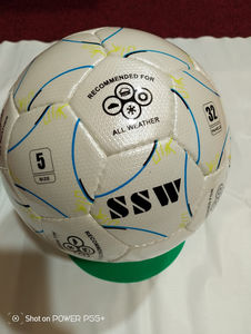 Customized Logo Size <b>Weight</b> High Quality Handmade Professional Soccer <b>Ball</b> OEM Service Crox Enterprises Wholesale Made Pakistan - Product Image 3
