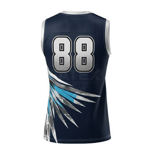 Uniforme AFL Más Vendido a Precio Económico, Transpirable, Talla Grande, Diseño Personalizado, 100% Poliéster, Tela Suave, Impresión Personalizada - Product Image 4