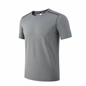 Camiseta ajustada musculosa de alta calidad para hombre, camiseta personalizada de algodón orgánico en blanco para gimnasio, camiseta para hombre, envío DDP - Product Image 2