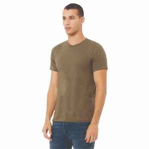 Camisetas de cuello redondo de gran tamaño personalizadas para hombre Camiseta pesado de algodón con cuello redondo DTG Sublimation Ready Streetwear Fit - Product Image 5
