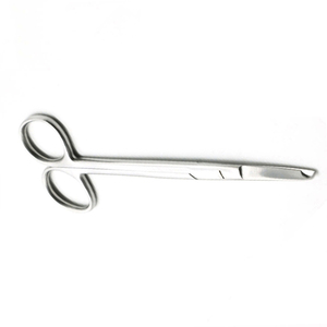 Tijeras quirúrgicas de acero inoxidable de 14cm Tijeras de puntada recta de cirugía integral manual - Product Image 3