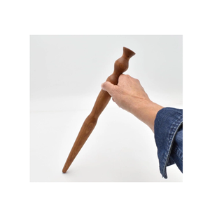 1 Spurtles de avena de madera antiadherentes hechos a mano utensilios de cocina de teca natural Spurtle de madera - Product Image 2