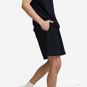 Short de survêtement XXS de style de rue pour hommes, couleurs personnalisées, anti-rides, sérigraphie en coton polaire vierge, gymnastique, jogging, sport - Product Image 5