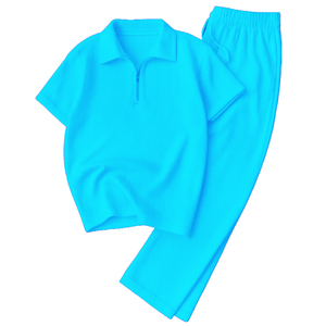 Nouveaux ensembles de pyjamas et shorts de nuit de qualité supérieure personnalisés Fabricant de shorts à revers imprimés personnalisés pour femmes Loungewear Women Pj Set - Product Image 2