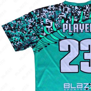 Long t-shirt de sublimation pour hommes Logo imprimé personnalisé à manches courtes Écologique Respirant à séchage rapide T-shirts pour hommes - Product Image 6