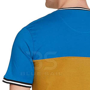 T-shirt en coton pour homme, coupe classique, col rond, pour un port moderne et confortable, t-shirt en coton décontracté moderne pour homme - Product Image 5