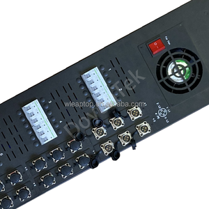 PDU triphasé haute puissance 350A, 36 ports LP-20, refroidissement liquide, prises spéciales avec 12 disjoncteurs certifiés UL - Product Image 2