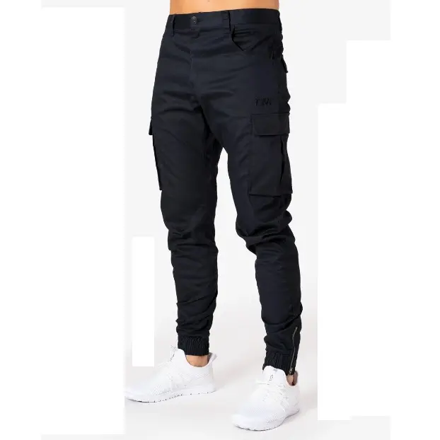 Multi Pocket Rip Stop Men Trousers Casual Working Cotton Cargo Pants Tactical Hiking Pants For Men's From Bangladesh