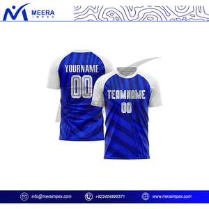 Maillot de football unisexe personnalisé OEM de haute qualité 100 % polyester sublimé à col montant léger à manches courtes pour hommes et femmes - Product Image 6