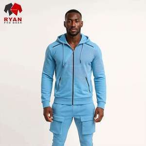 ชุดวอร์มผู้ชายแบบสั่งทำพิเศษ เนื้อผ้าสวมใส่สบาย ระบายอากาศได้ดี พร้อมโลโก้แบบกำหนดเอง ดีไซน์ ODM - Product Image 2