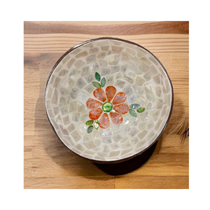 กะลามะพร้าวพรีเมียมผสมกับชามหอยมุกทำมือกับแพนเทิร์นสวยผลิตจากเวียดนาม - Product Image 5