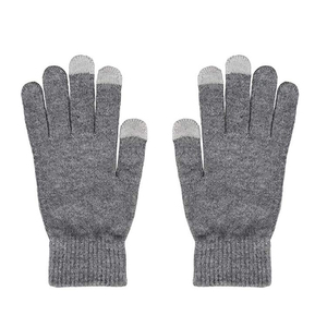 2025 gants tricotés acryliques chauds mitaines à écran tactile pour le ski d'hiver en plein air et vêtements décontractés quotidiens - Product Image 1