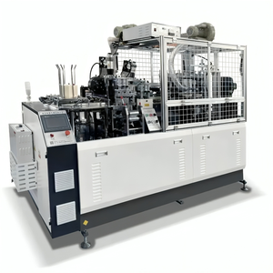 Top affaire KH-CH100 Max 100 pièces/min tasse en papier jetable à grande vitesse intelligente économique faisant la Machine - Product Image 1