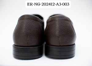 Botas de combate de cuero marrón de alta calidad para hombre, Original suministro a granel, forro de cuero genuino, zapatos de vestir formales al tobillo - Product Image 4