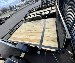 รถเทรลเลอร์แบบใช้ครั้งเดียวขนาด10ตันรถเทรลเลอร์ฟาร์มพร้อมมอเตอร์และเฟืองสำหรับการเกษตร - Product Image 4