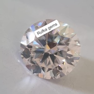 38.80 CTS เพชรโมอิสสีขาวทรงกลมตัดด้วยมือสำหรับผู้หญิงเครื่องประดับแฟชั่นและเครื่องประดับเพชรอื่นๆ - Product Image 1