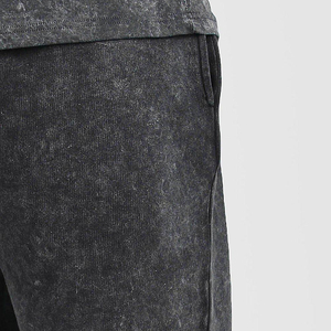 Pantalones Cortos Vintage para Hombre de Alta Calidad, Lavado Ácido, Personalizados, Transpirables, de Secado Rápido, Ecológicos, 100% Algodón - Product Image 4