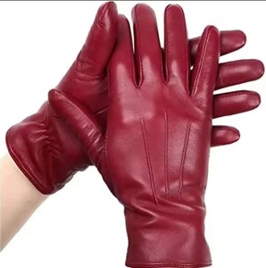 Gants et mitaines en cuir à doigts entiers personnalisés Gants professionnels en cuir personnalisables aux poignets - Product Image 1