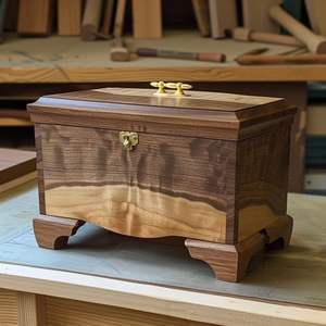 CAJA DE MADERA DESLIZANTE FUNCIONAL TERMINADA Proporcionando la mejor calidad Caja de madera Caja de regalo de madera alta tradicional de madera - Product Image 3