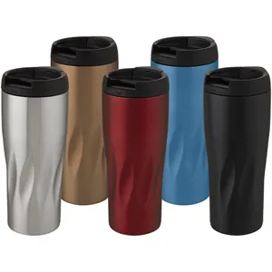 Vaso Térmico Personalizado de 450 ml con Diseño de Olas, de Acero Inoxidable, Artículo Promocional - Product Image 3
